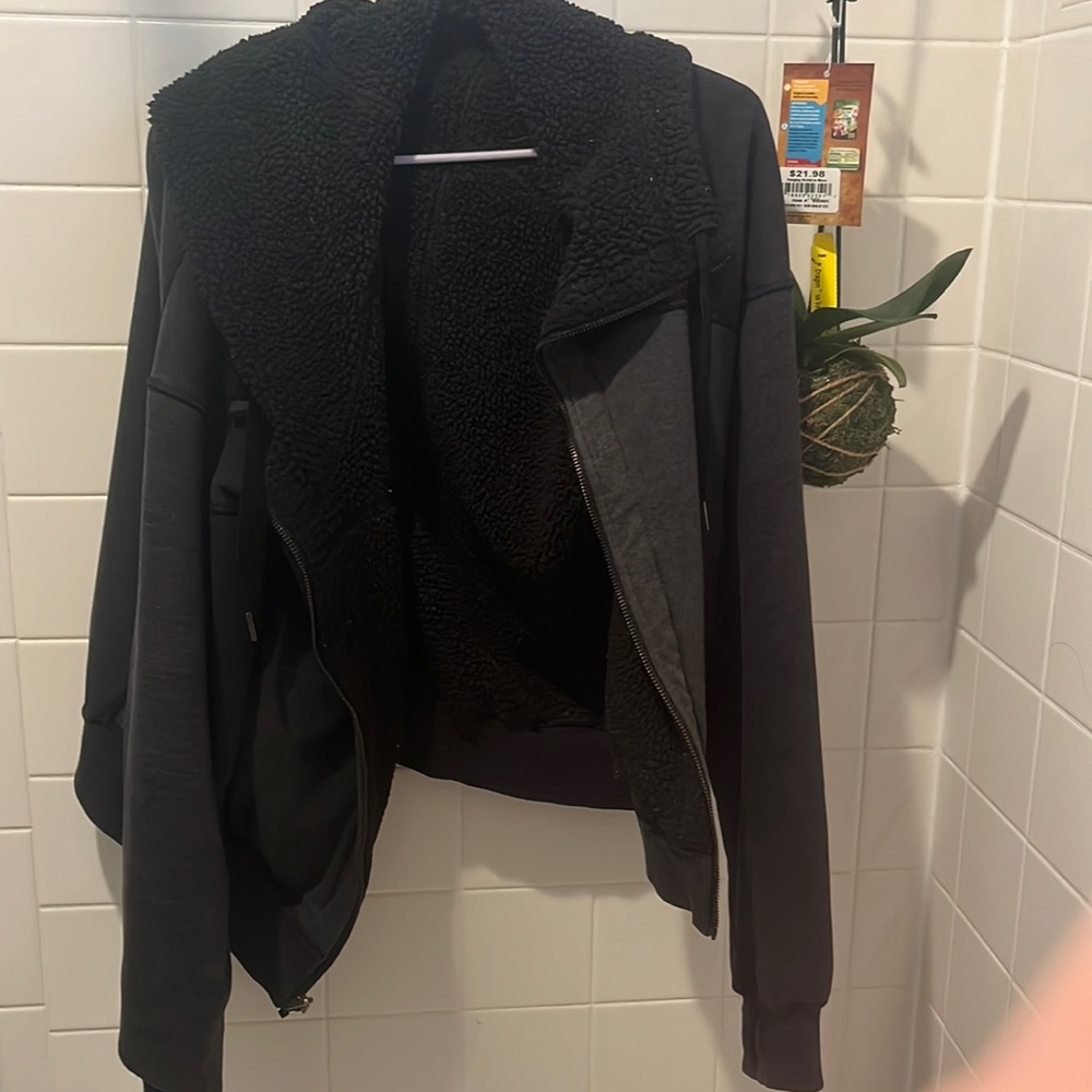 lululemon athletica Black Fleece-Lined Hoodie